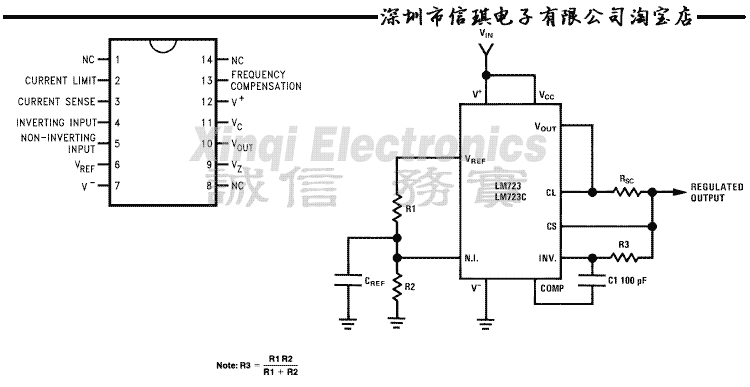 LM723CN