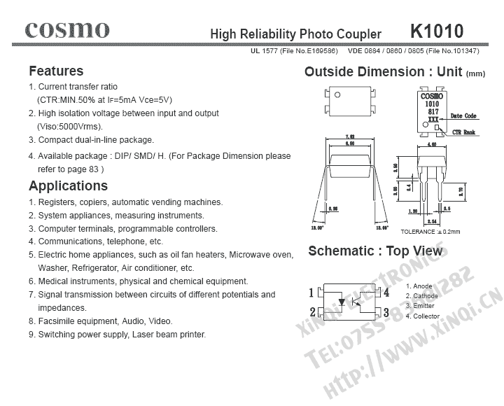 K1010/KPC817B