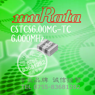 CSTCS6.00MG-TC մ/Ƭװ 6.000MHz ԭװƷơ